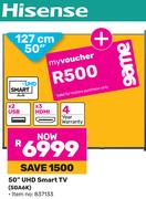 Hisense 50"(127cm) UHD Smart TV 50A6K