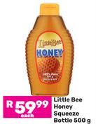 Little Bee Honey Squeeze Bottle-500g Each