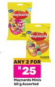 Maynards Minis Assorted-For 2 x 60g