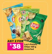 Lay's Potato Chips Assorted-For 2 x 120g