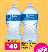 aQuelle Natural Still Spring Water-For 2 x 5L