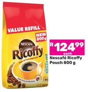 Nescafe Ricoffy Pouch-800g Each