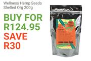 Wellness Hemp Seeds Shelled Org-200g