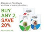 Clearspring Rice Cakes-Any 2