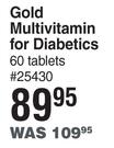 Dis-Chem Gold Multivitamin For Diabetics 60 Tablets