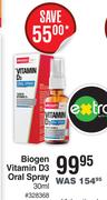 Biogen Vitamin D3 Oral Spray-30ml