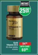 Dis-Chem Gold Vitamin B12 60 Chew Tablets