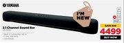 Yamaha 2.1 Channel Sound Bar SR-C20A