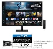 Samsung 32" M7 M70F 4K Samsung Vision AI Smart Monitor Black LS32FM700UAXXA