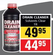 Drain Cleaner Solvent (Clear)-1Ltr