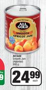 All Gold Smooth Jam (Assorted)-900g Each