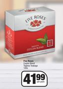 Five Roses Ceylon Blend Tagless Teabags-100s Per Pack