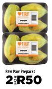 Paw Paw Prepacks-For 2