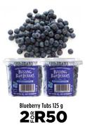 Blueberry Tubs-For 2 x 125g