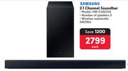 0Samsung 2.1 Channel Soundbar HW-C450/XA