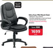 Ultra Exec Mid back Chair