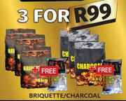 Briquette/Charcoal-For 3