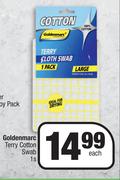 Goldenmarc Terry Cotton Swab-1s Each