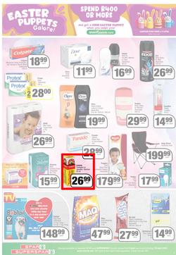 SPAR SUPERSPAR EASTERN CAPE : Get More Easter Savings (05 April - 18 April 2022) | Valid In Amahlathi, Bedford, Cala, Centane, Dagbreek, Hankey, Idutywa, Indwe, Komga, Lady Frere, Nemato, Patensie, page 3