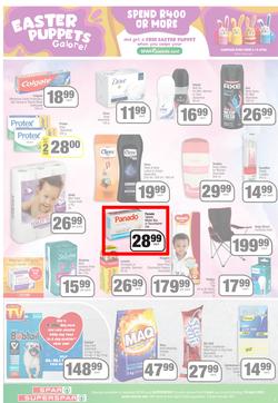 SPAR SUPERSPAR EASTERN CAPE : Get More Easter Savings (05 April - 18 April 2022) | Valid In Amahlathi, Bedford, Cala, Centane, Dagbreek, Hankey, Idutywa, Indwe, Komga, Lady Frere, Nemato, Patensie, page 3
