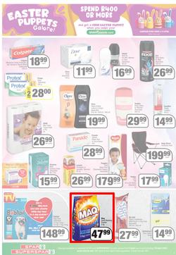 SPAR SUPERSPAR EASTERN CAPE : Get More Easter Savings (05 April - 18 April 2022) | Valid In Amahlathi, Bedford, Cala, Centane, Dagbreek, Hankey, Idutywa, Indwe, Komga, Lady Frere, Nemato, Patensie, page 3