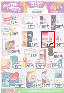 SPAR SUPERSPAR EASTERN CAPE : Get More Easter Savings (05 April - 18 April 2022) | Valid In Amahlathi, Bedford, Cala, Centane, Dagbreek, Hankey, Idutywa, Indwe, Komga, Lady Frere, Nemato, Patensie, page 3