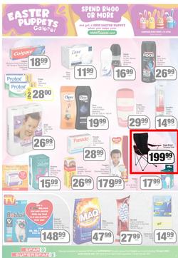 SPAR SUPERSPAR EASTERN CAPE : Get More Easter Savings (05 April - 18 April 2022) | Valid In Amahlathi, Bedford, Cala, Centane, Dagbreek, Hankey, Idutywa, Indwe, Komga, Lady Frere, Nemato, Patensie, page 3