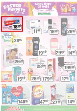 SPAR SUPERSPAR EASTERN CAPE : Get More Easter Savings (05 April - 18 April 2022) | Valid In Amahlathi, Bedford, Cala, Centane, Dagbreek, Hankey, Idutywa, Indwe, Komga, Lady Frere, Nemato, Patensie, page 3