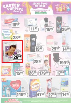 SPAR SUPERSPAR EASTERN CAPE : Get More Easter Savings (05 April - 18 April 2022) | Valid In Amahlathi, Bedford, Cala, Centane, Dagbreek, Hankey, Idutywa, Indwe, Komga, Lady Frere, Nemato, Patensie, page 3