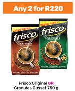 Frisco Original Or Granules Gusset-For Any 2 x 750g