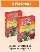 Laager Pure Rooibos Tagless Teabags-For 2 x 160s