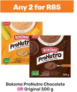 Bokomo ProNutro Chocolate Or Original-For Any 2 x 500g