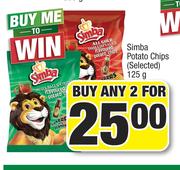 Simba Potato Chips (Selected)-2 x 125g