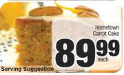 Hometown Carrot Cake-Each