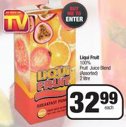 Liqui Fruit 100% Fruit Juice Blend (Assorted)- 2Ltr