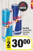 Red Bull Energy Drink (Assorted) 355ml- For Any 2
