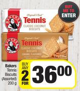 Bakers Tennis Biscuits (Assorted) 200g-For Any 2