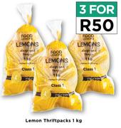 Lemon Thriftpacks-For 3 x 1Kg