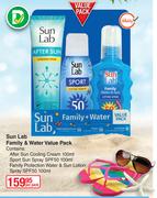 Sun Lab Family & Water Value Pack-Per Pack