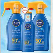 Nivea Sun Protect & Moisture Trigger Sun Spray SPF50+-300ml Each