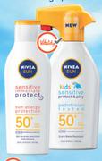 Nivea Sun Sensitive Immediate Protect Sun Lotion SPF50+-200ml Each