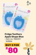 Snookums Fridge Teethers Apple Shape Blue-For 2