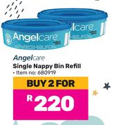 Angel Care Single Nappy Bin Refill-For 2