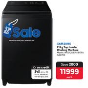 Samsung 21Kg Top Loader Washing Machine WA21CG6745BV/FA