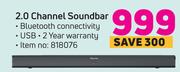 Hisense 2.0 Channel Soundbar 818076