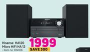 Hisense HA120 Micro HiFi HA 12