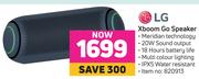 LG Xboom Go Speaker