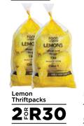 Lemon Thriftpacks-For 2