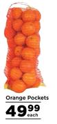 Orange Pockets-Each