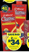 Clover Classic Vanilla Flavoured Custard-For 2 x 1Kg